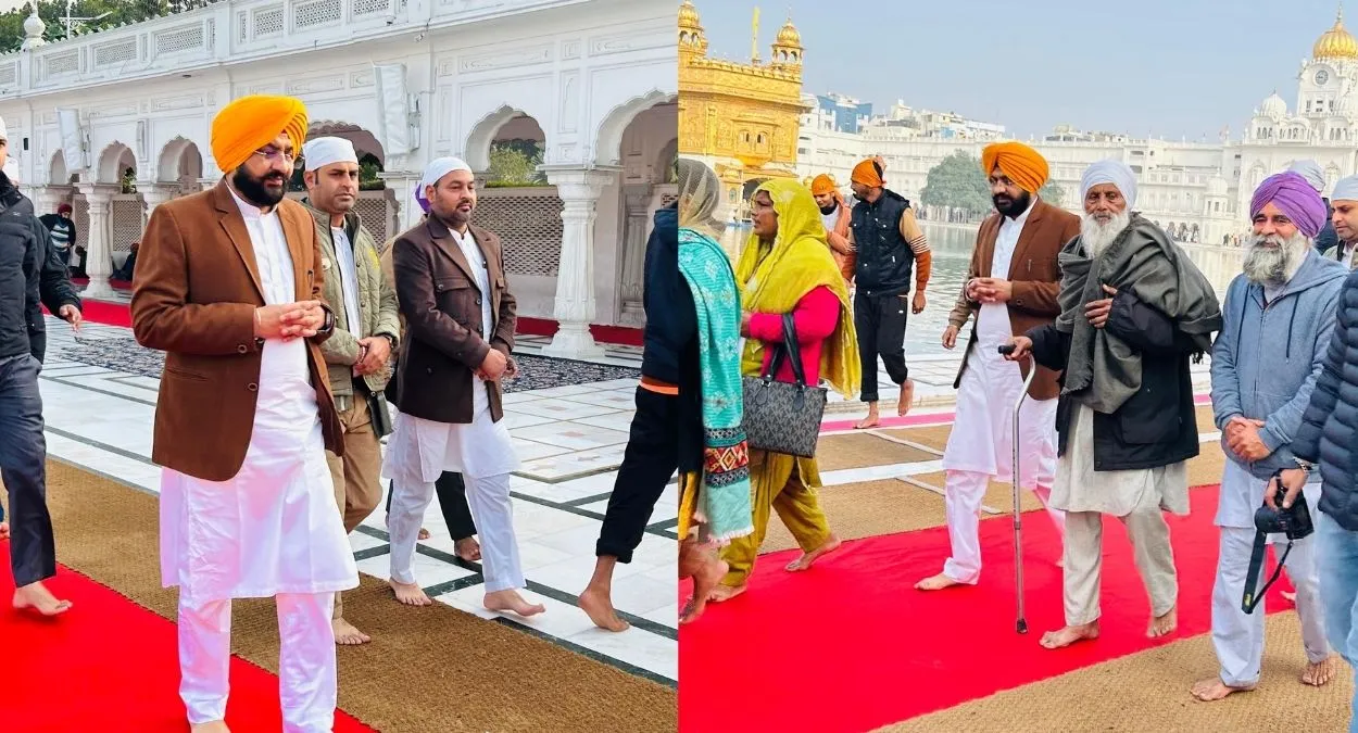 SGPC सलाहकार विवाद पर अकाल तख्त में पेश हुए कैबिनेट मंत्री तरुणप्रीत सोंद, बोले- 'भूल हुई तो माफी मांगूंगा'
