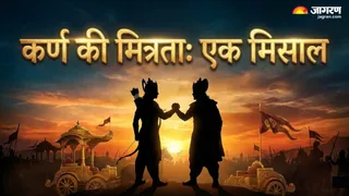 Karna and Duryodhana friendship (AI Generated Image)
