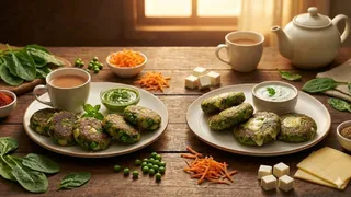 शाम की चाय के लिए दो स्वादिष्ट और हेल्दी हरा भरा कबाब रेसिपी (Picture Credit- AI Generated)