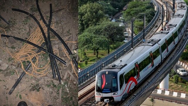 चोरों ने काट ली दिल्ली मेट्रो की तार, इस लाइन पर थमी ट्रेनों की रफ्तार; DMRC ने दिया अपडेट