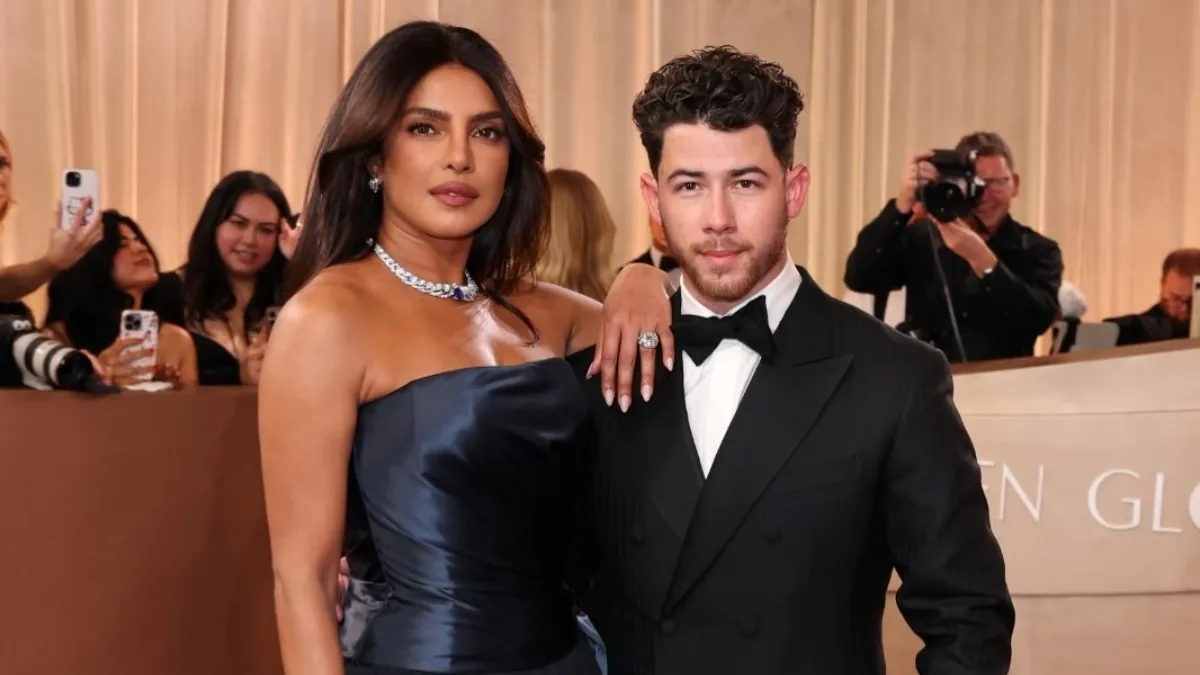 Golden Globes के रेड कार्पेट पर निक ने संवारे प्रिंयका के बाल, बताया- घर में कौन कंट्रोल करता है TV का रिमोट