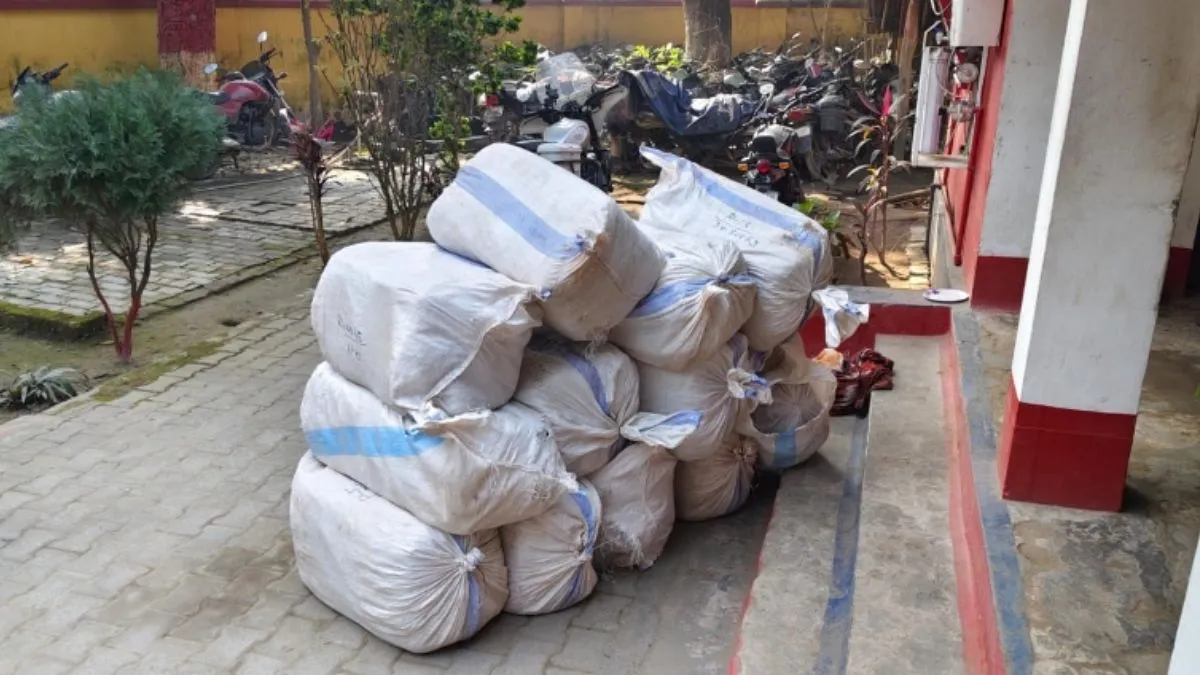 25 लाख का गांजा जब्त, दो तस्कर गिरफ्तार