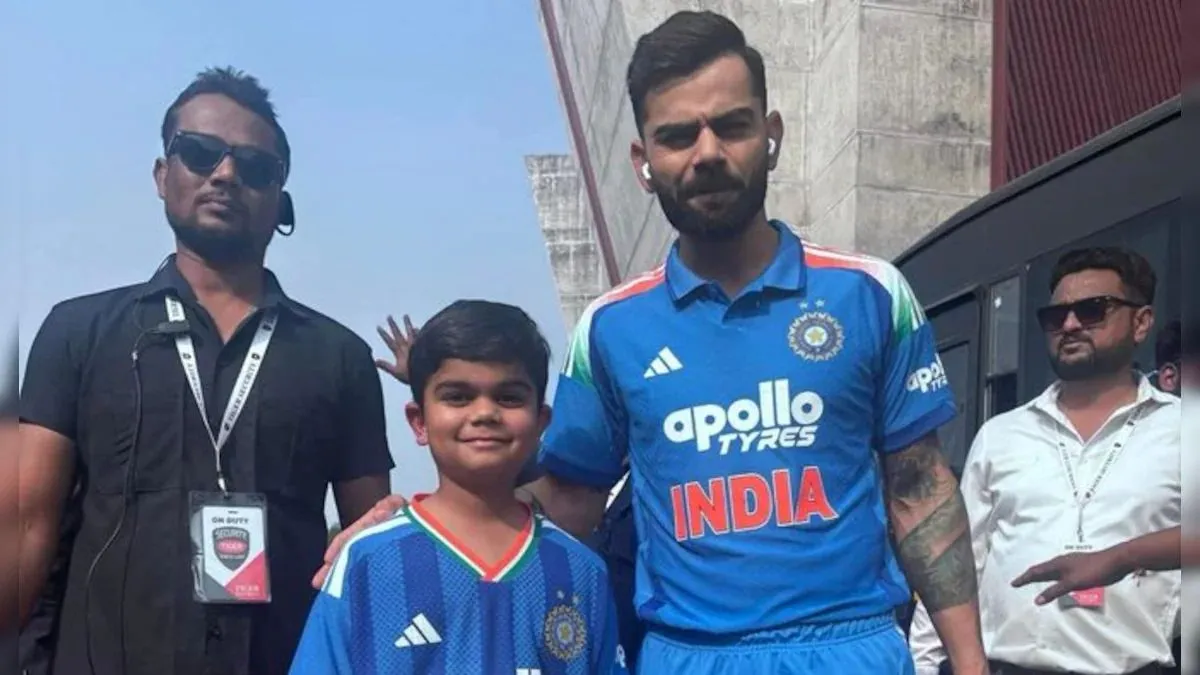 IND vs NZ: 'देख मेरा डुप्लीकेट बैठा है', विराट कोहली ने रोहित शर्मा को यूं दिखाया अपना हमश्कल बच्चा