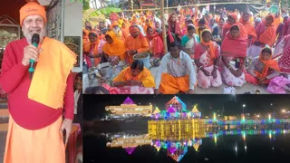 मंदार महोत्सव : अखिल भारतीय सनातन समाज के प्रथम महाकुंभ के तीसरे दिन मंगलवार को धर्म सभा का आयोजन किया गया