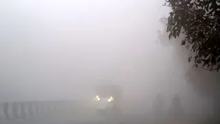 फॉग लाइट जलाकर निकलते वाहन