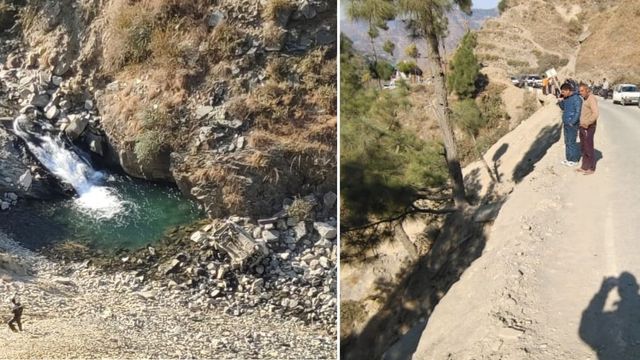 चंबा में 300 फीट गहरी खाई में जा गिरी कार, दो सरकारी कर्मचारियों की मौत; अगले दिन चला हादसे का पता
