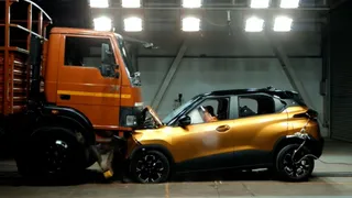 नई टाटा पंच फेसलिफ्ट का रियल-वर्ल्ड क्रैश टेस्ट किया गया।