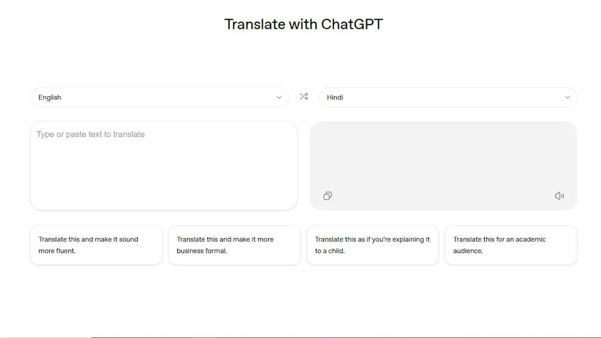 OpenAI ने चुपके से लॉन्च किया ChatGPT ट्रांसलेट, जानें Google Translate से कैसे है अलग