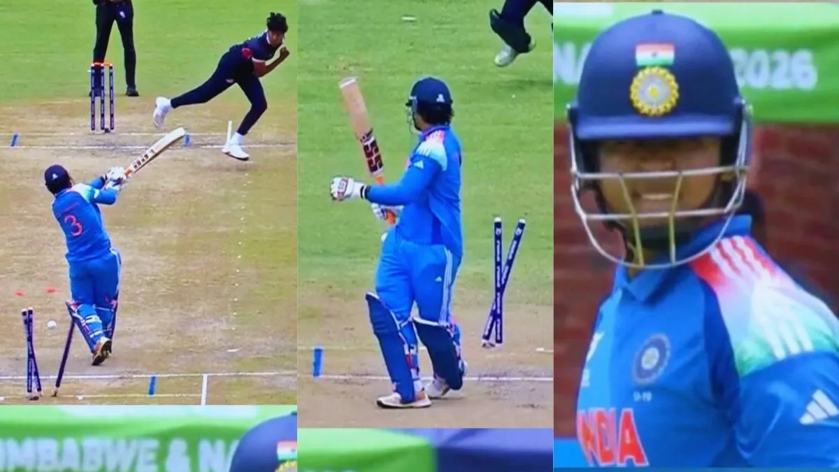 IND U19 vs USA U19: वैभव सूर्यवंशी के आउट होते ही रुका मुकाबला, 1-2 नहीं मैच में 3 बार पड़ी खलल
