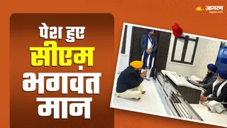 श्री अकाल तख्त साहिब सचिवालय में सीएम भगवंत मान।