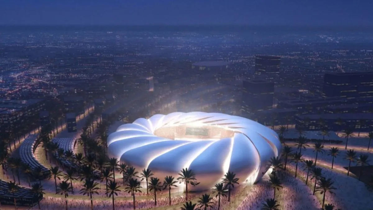 सऊदी अरब का ये स्टेडियम दिलाता है समंदर की याद, सुविधाएं ऐसी कि देखने वालों के उड़ जाएं होश
