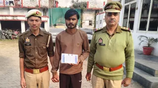 पुलिस की गिरफ्त में आरोपित