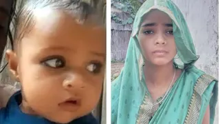 प्रयागराज के कौंधियारा के ग्राम पंचायत बड़गोना खुर्द स्थित कुएं में महिला और उसकी मासूम बेटी का शव मिलने के बाद गमगीन ग्रामीण महिलाएं। जागरण