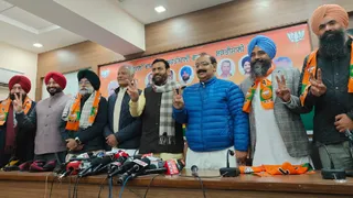 सुखबीर बादल के पूर्व OSD चरणजीत बराड़ ने ज्वाइन की बीजेपी (जागरण फोटो)