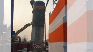 इसकी स्थापना को लेकर सुबह से उत्साह दिख रहा था।