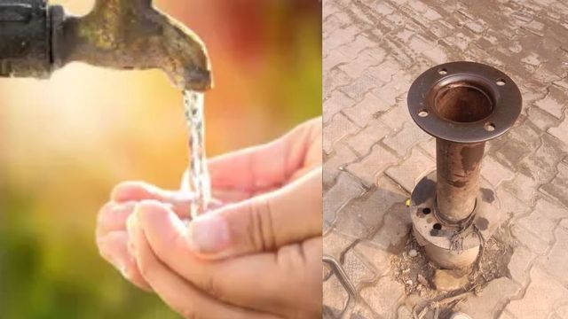 गाजियाबाद के इस इलाके में 10 साल पहले डली पानी की पाइपलाइन, जलापूर्ति एक बूंद नहीं
