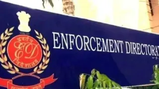 ईडी ने गुरुग्राम में की कार्रवाई।
