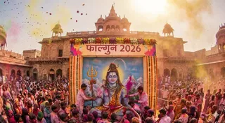 फाल्गुन में मनाई जाती है होली (Image Source: AI-Generated)