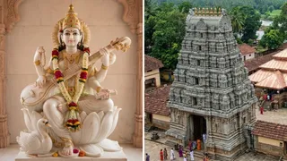 Basant Panchami 2026: भारत के 5 प्राचीन सरस्वती मंदिर (Image Source: AI-Generated)