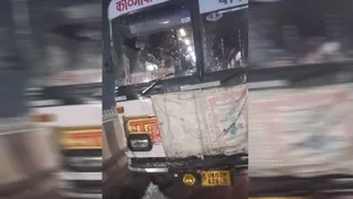 40 यात्री लेकर हल्द्वानी से हिसार जा रही थी रोडवेज की बस। जागरण