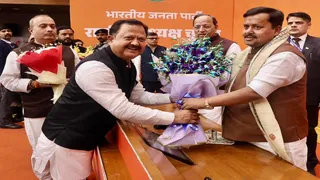 नगर विधायक रंजन कुमार ने नई दिल्ली स्थित पार्टी कार्यालय में मुलाकात कर नई जिम्मेदारी संभालने पर शुभकामनाएं दीं । जागरण