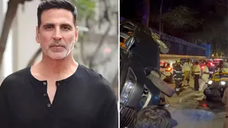 अक्षय कुमार के काफिले की कार का हुआ एक्सीडेंट/ फोटो- Instagram