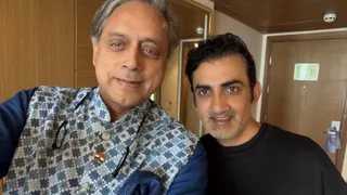 Gautam Gambhir ने Shashi Tharoor को कहा धन्यवाद