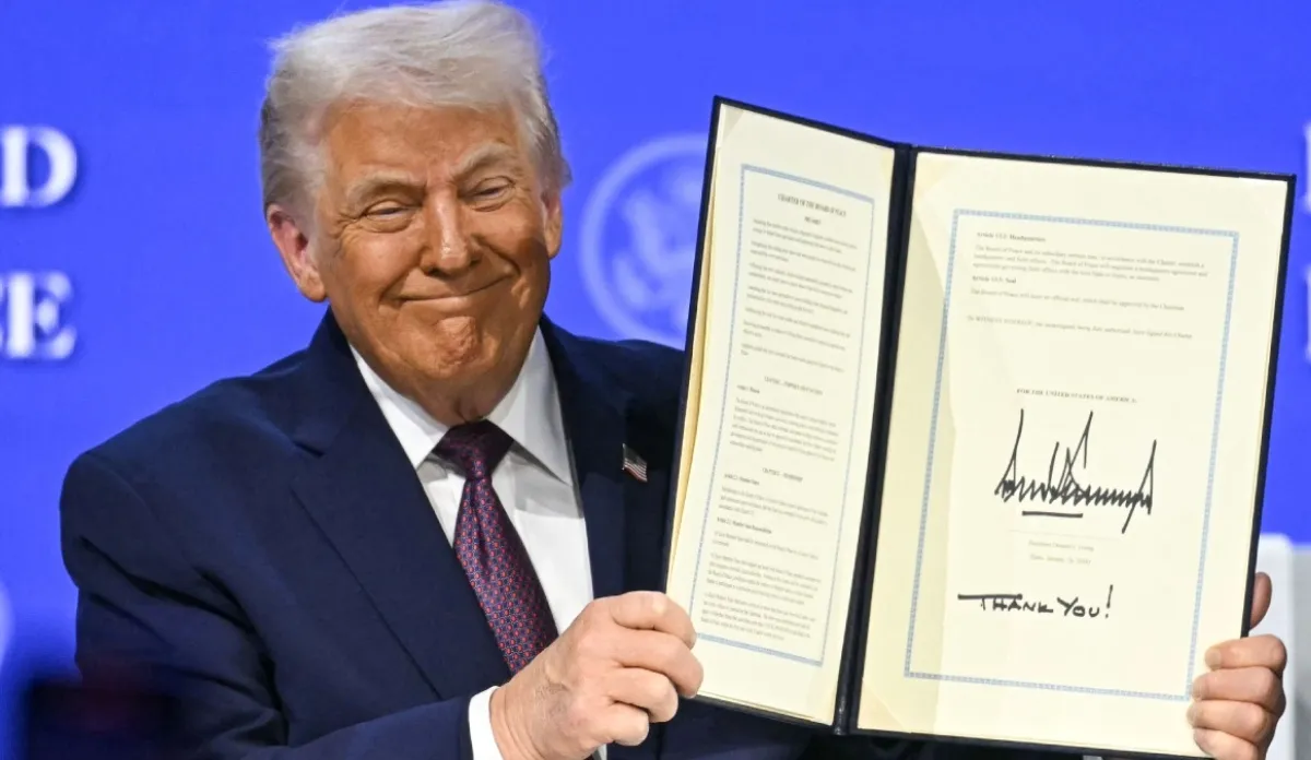 डोनल्ड ट्रंप ने किया बोर्ड ऑफ पीस का अनावरण