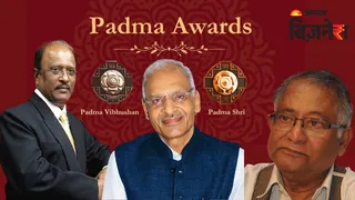 पद्म श्री अशोक खाड़े, सत्यनारायण नुवाल और टीटी जगन्नाथन (बाएं से दाएं )
