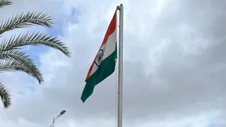 यमन में एक दशक बाद भारतीय गणतंत्र दिवस का भव्य समारोह (फोटो- @IndiaInYemen)