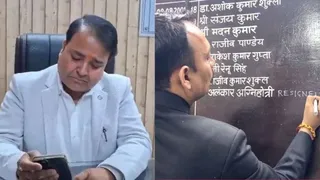 अयोध्या के जीएसटी डिप्टी कमिश्नर प्रशांत कुमार सिंह और सिटी मजिस्ट्रेट अलंकार अग्निहोत्री