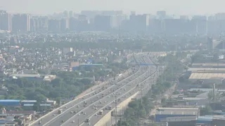 गाजियाबाद शहर में छाई स्मॉग का नजारा। फाइल फोटो- जागरण