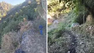 एडीबी योजना से संवरेगा प्रतापनगर-धारकोट का ऐतिहासिक राजमार्ग।