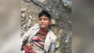 सहारनपुर रेलवे स्टेशन के पास घायल हालत में मिला अरमान। पुलिस
