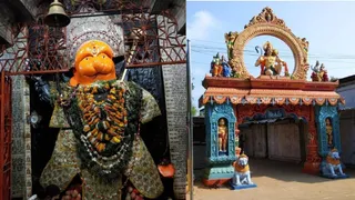 थाना परिसर में बनेगा 31 फीट ऊंचा दक्षिणमुखी हनुमान मंदिर।