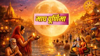 Magh Purnima 2026: इस वर्ष बन रहे महत्वपूर्ण संयोगों के कारण यह विशेष फलदायी हो गया है। यह तस्वीर एआई की मदद से तैयार की गई है।