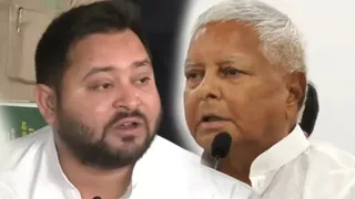 तेजस्वी यादव और लालू प्रसाद। फाइल फोटो