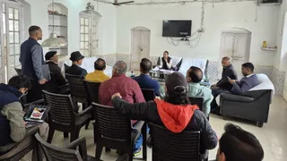 छपरा क्लब की बैठक। फोटो जागरण
