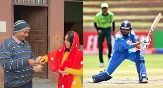 अंडर-19 वर्ल्ड कप में कनिष्क चौहान ने पाकिस्तान के खिलाफ शानदार प्रदर्शन किया (फोटो: जागरण)