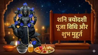 Shani Trayodashi 2026: शनि त्रयोदशी पूजा विधि। (Ai Generated)