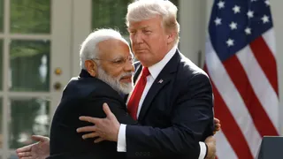 पारस्परिक टैरिफ को मौजूदा 25 प्रतिशत से घटाकर 18 प्रतिशत करने का एलान (फोटो: रॉयटर्स)