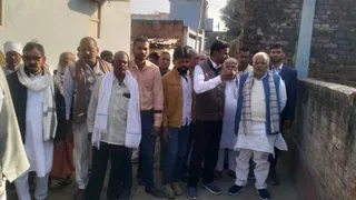 कार्यक्रम में पहुंचे मंत्री श्रवण कुमार। जागरण