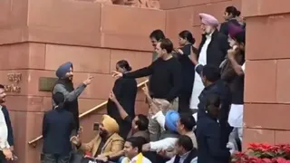 राहुल गांधी और रवनीत सिंह बिट्टू के बीच तीखी बहस।