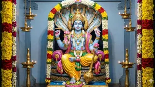Vijaya Ekadashi 2026: भगवान विष्णु के 108 नाम (Image Source: AI-Generated)