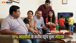 सर्वे ने बताया क्यों भारत के लिए खतरे की घंटी है मोटापा (Image Source: AI-Generated)