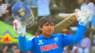 इंग्लैंंड के खिलाफ शतकीय पारी खेलने के बाद वैभव सूर्यवंशी। फोटो-वीडियो