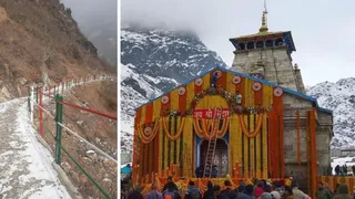केदारनाथ क लिए रामबाडा से बनाया गया नया पैदल मार्ग जागरण