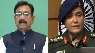 मंत्री विजय शाह व कर्नल सोफिया कुरैशी (फाइल फोटो)