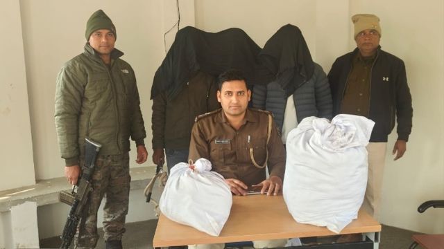 यूपी से बिहार ला रहे थे गांजा, बिनही चेक पोस्ट पर पुलिस ने दबोचा; तीन गिरफ्तार
