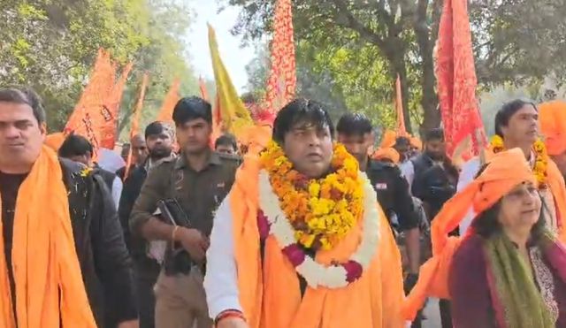 गुरुग्राम में 31वीं खाटू श्याम पैदल महायात्रा का भव्य शुभारंभ, श्याममय हुआ शहर
